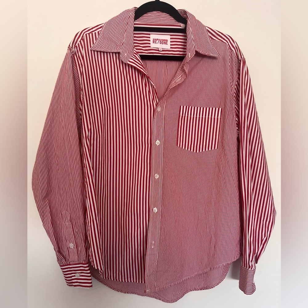 Solid and Striped x ReDone Button Down Oxford